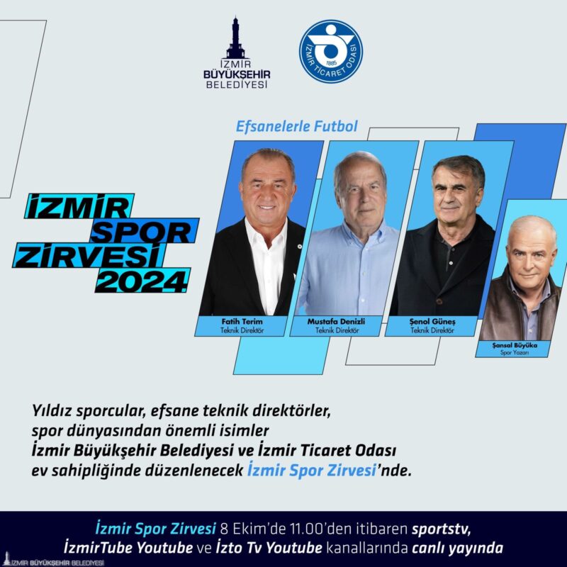 İzmir Büyükşehir Belediyesi ve İzmir Ticaret Odası işbirliğiyle düzenlenecek “İzmir