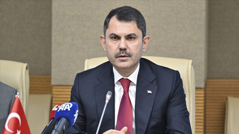 Çevre, Şehircilik ve İklim Değişikliği Bakanı Murat Kurum, 5,9 büyüklüğündeki