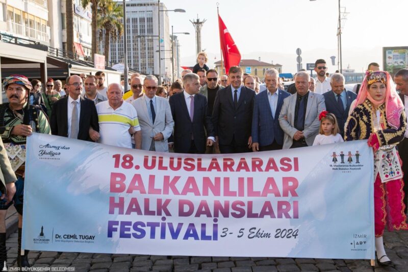 İzmir Büyükşehir Belediyesi tarafından bu yıl 18’incisi düzenlenen Uluslararası Balkanlılar