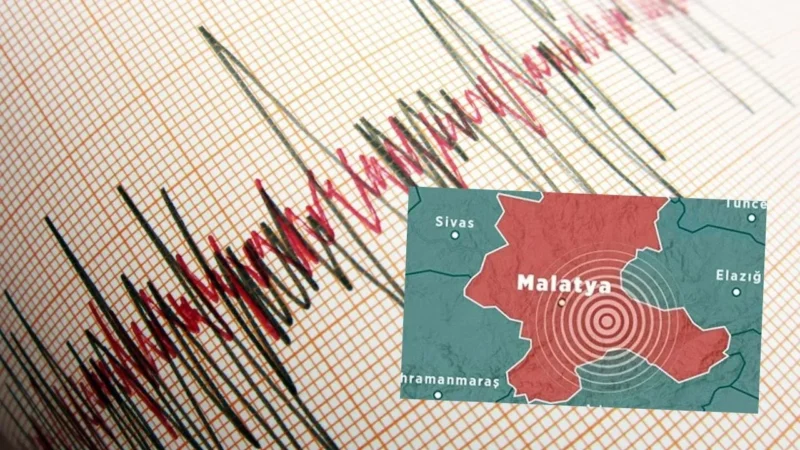 Malatya'nın Darende ilçesinde saat 08.52'de bir deprem meydana geldi.