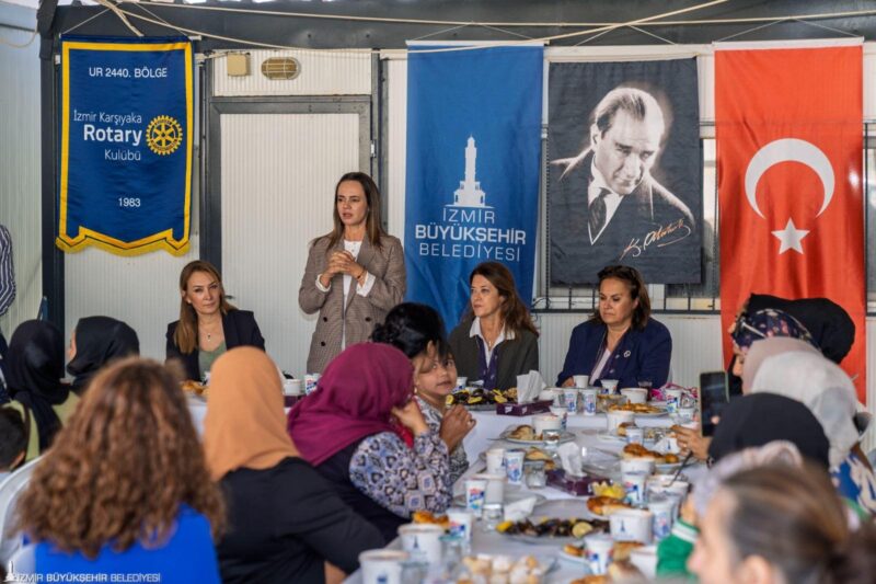 İzmir Büyükşehir Belediyesi Kadifekale Kadın Dayanışma Merkezi’ndeki kadınlar 2440. Bölge
