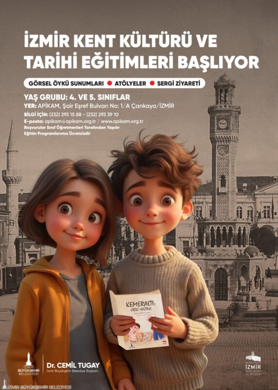 Çocukların, yaşadıkları kentin tarihini ve kültürünü daha iyi tanıması ve