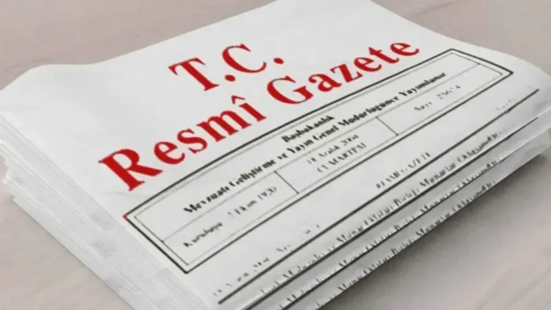 Yeni yönetmelikler, tebliğler ve önemli kararlar Resmi  Gazete'de yayımlandı.