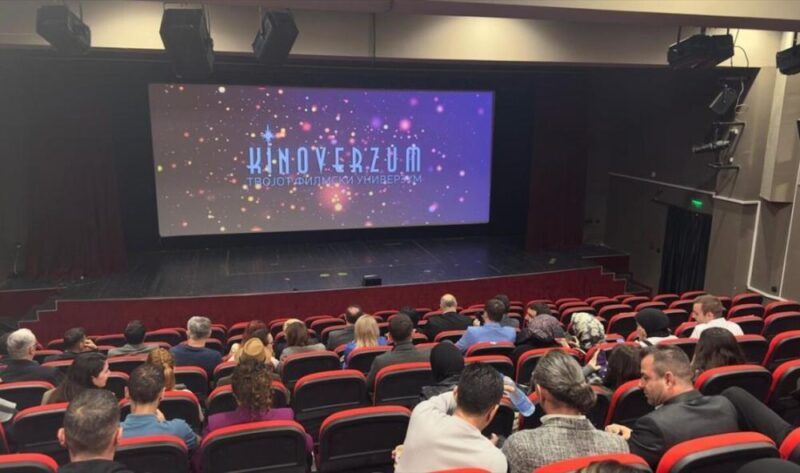 Kuzey Makedonya'nın Üsküp ve İştip kentlerinde Türkiye'nin 101. yıl dönümüne