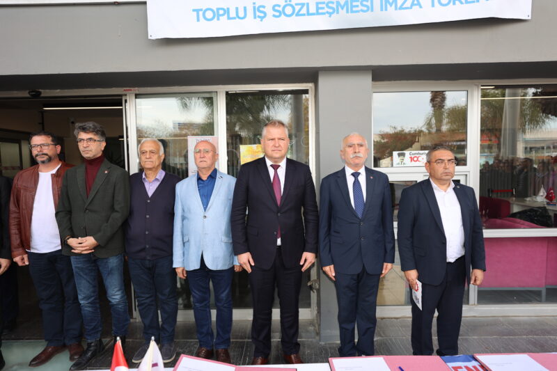 Urla Belediyesi ve DİSK 4 No’lu Şube arasında imzalanan toplu
