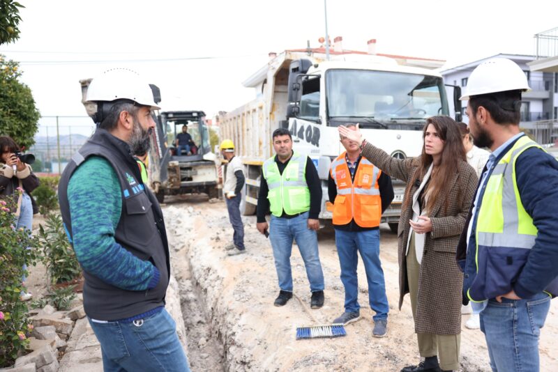 Altyapı yatırımlarında tarihi bir adım daha atarak Çeşme’de doğal gaz