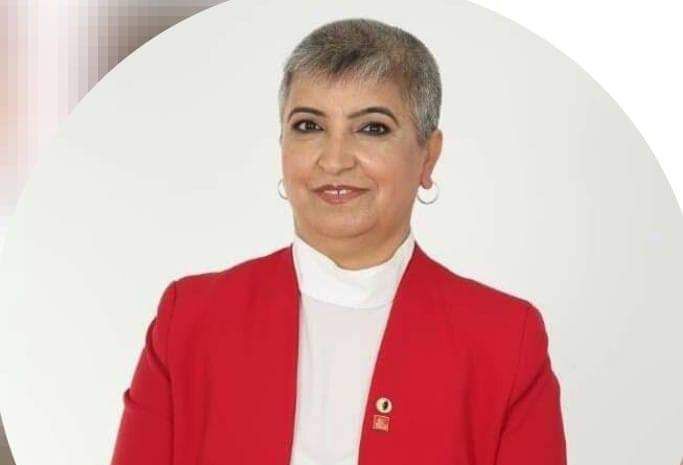 CHP Çiğli'de haziran ayında yapılan kadın kolları kongresinde Songül Yılmaz,