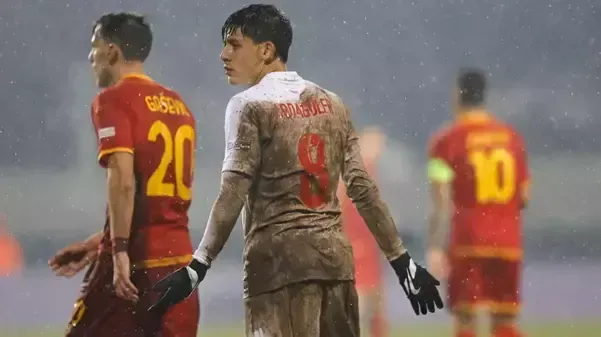 UEFA Uluslar Ligi'nde Karadağ'a 3-1 yenilen A Milli Takımımız'ın yıldızı