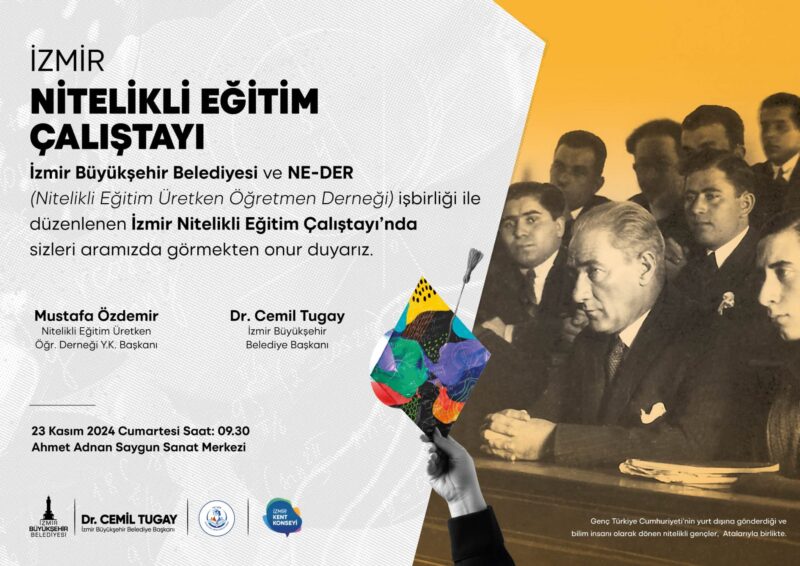 İzmir Büyükşehir Belediyesi ve Nitelikli Eğitim Üreten Öğretmenler Derneği (NE-DER)