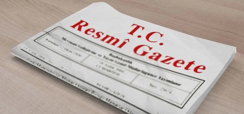 Türkiye'nin resmi kararlarını belirleyen Resmi  Gazete, 25 Kasım 2024