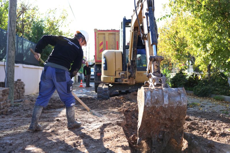 
İZSU ve Çeşme Belediyesi iş birliği ile Dalyan ve Çakabey