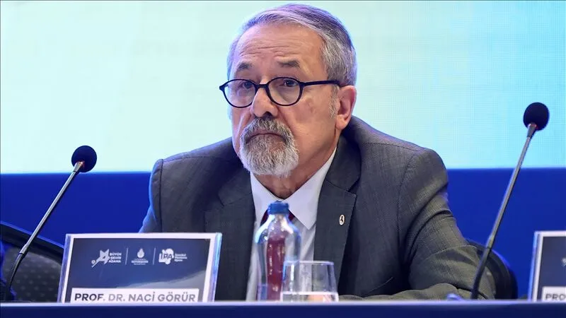 Bilim Akademisi üyesi Prof. Dr. Naci Görür, İstanbul'da her an