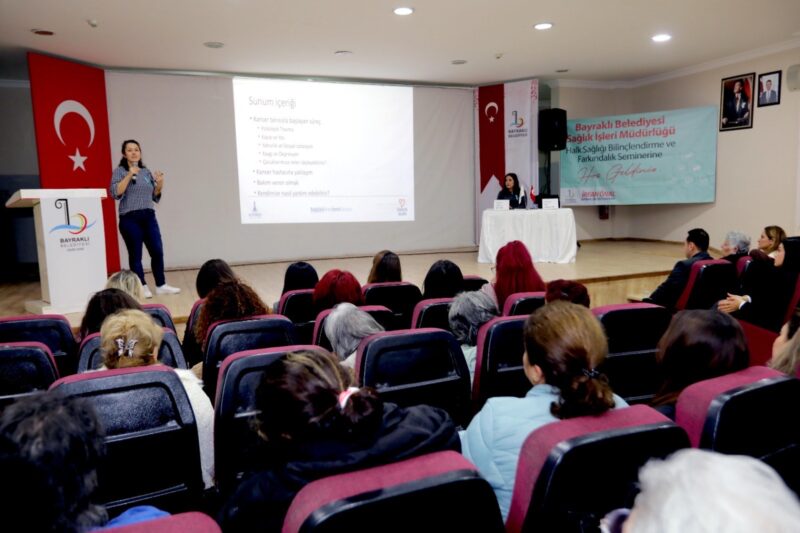 Bayraklı Belediyesi, Rahim Ağzı (Serviks) Kanseri Farkındalık Ayı kapsamında İzmir