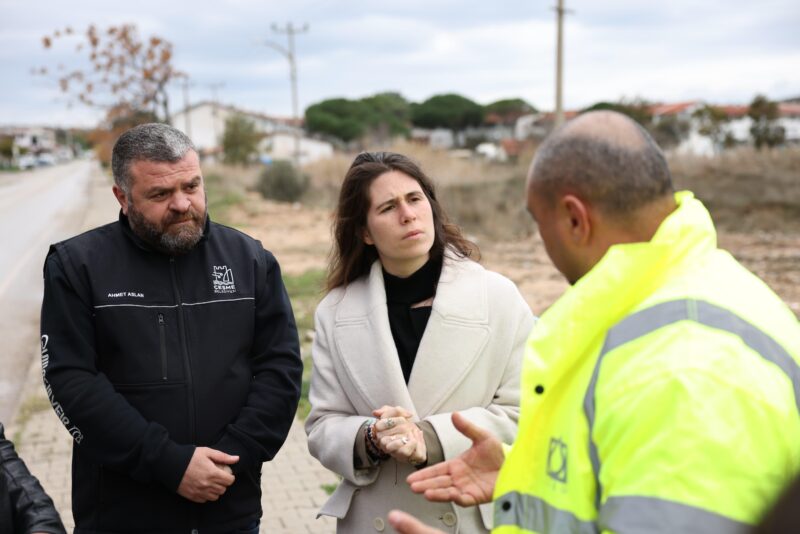 Şifne Mahallesi’nde Durmuş Deresi ıslah çalışmalarını yerinde inceleyen Başkan Denizli,