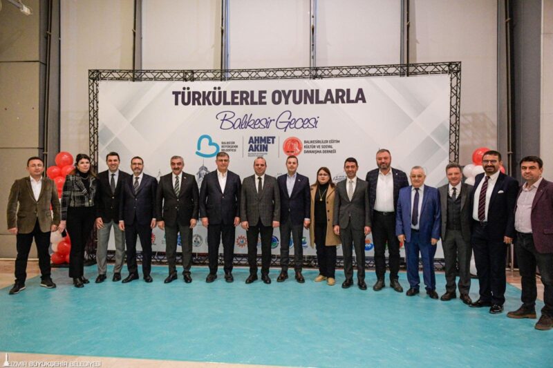 İzmir Büyükşehir Belediye Başkanı Dr. Cemil Tugay, Türkülerle Oyunlarla Balıkesir