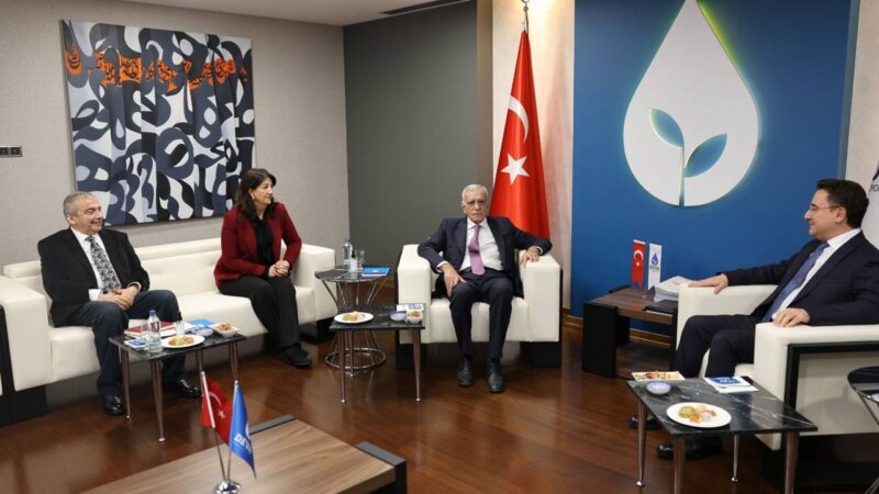 Sırrı Süreyya Önder, Pervin Buldan ve Ahmet Türk'ten oluşan DEM