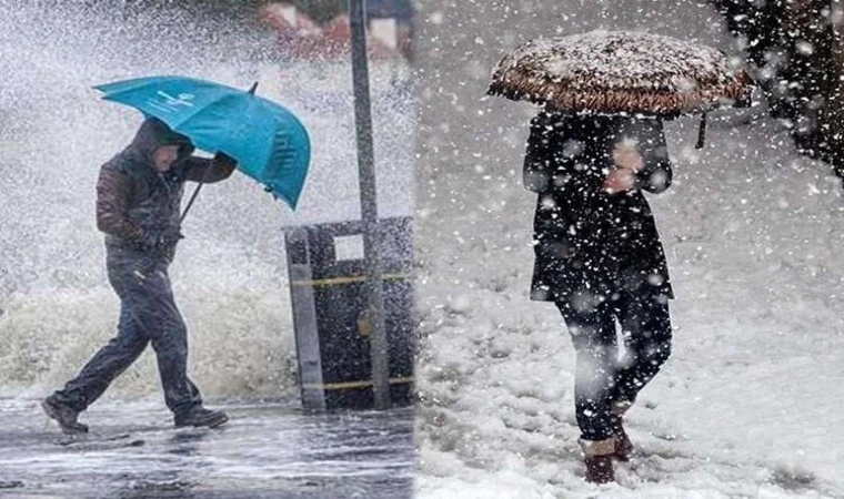 Meteoroloji Genel Müdürlüğü tarafından yapılan son tahminlerde yağışların genellikle kıyı