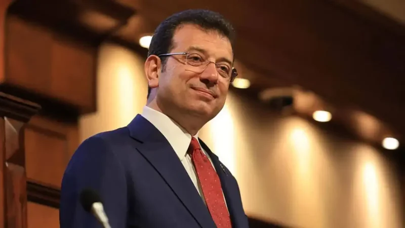 İBB Başkanı Ekrem İmamoğlu'nun bugün Çağlayan'da bulunan İstanbul Adliyesi'nde verdiği