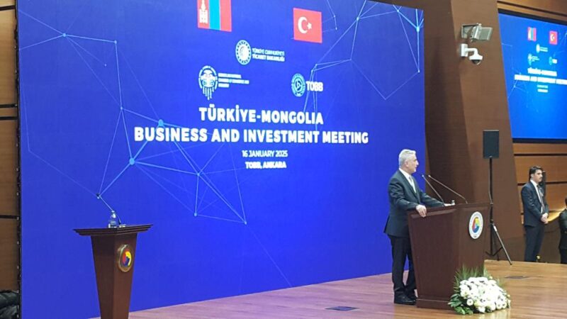 Türkiye ile Moğolistan arasındaki ticari bağları güçlendirmek amacıyla düzenlenen Türkiye