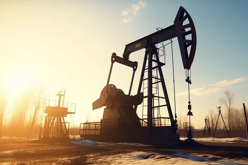 Güne yükselişle başlayan brent petrolün varil fiyatı 76,98 dolardan işlem