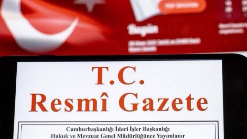 Polis okullarından üniversite yönetmeliklerine, döviz kurlarından ihale ilanlarına kadar birçok