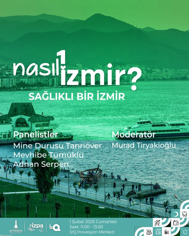 İzmir Büyükşehir Belediyesi İzmir Planlama Ajansı (İZPA) tarafından düzenlenen “Nasıl