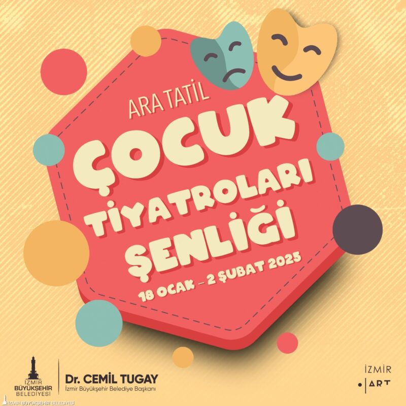 İzmir Büyükşehir Belediyesi, okulların ara tatil döneminde çocuklar için eğlenceli