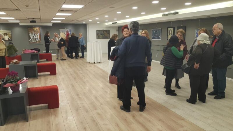 
21 kadın ressamın eserlerinden oluşan sergi, 32. Adalet ve Demokrasi