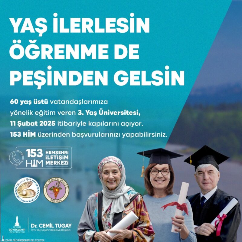 İzmir Büyükşehir Belediyesi tarafından hazırlanan İleri Yaş İzmir Eylem Planı