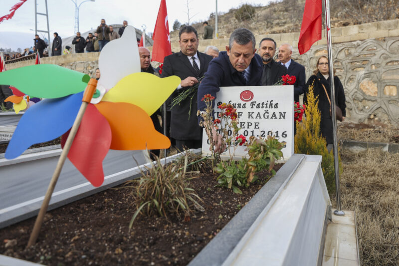 Cumhuriyet Halk Partisi Genel Başkanı Özgür Özel, Kahramanmaraş’ta Kullar Deprem