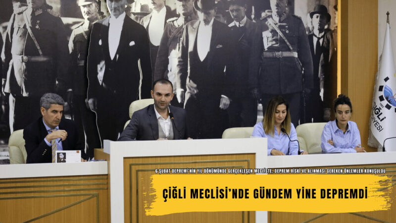 Çiğli Belediye Meclisi Şubat ayı olağan toplantısının ikinci oturumu gerçekleştirildi.