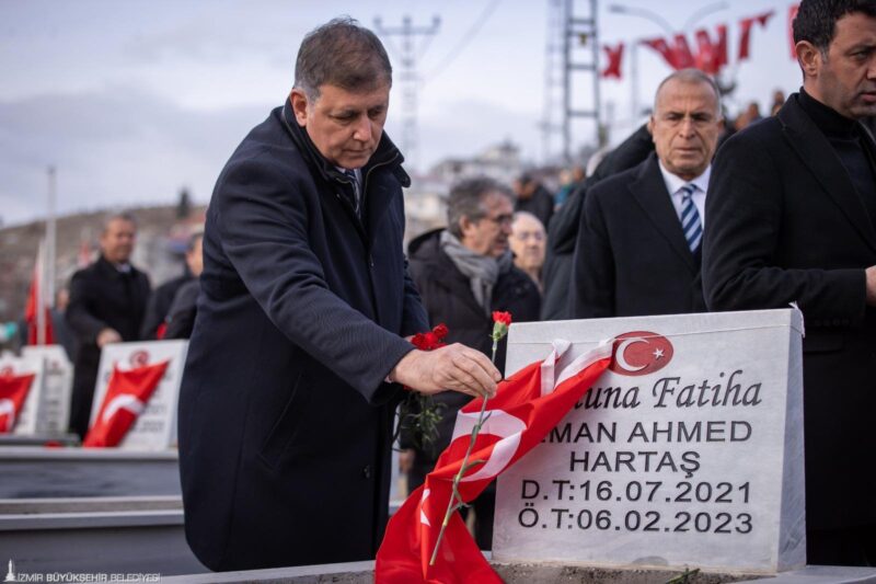 İzmir Büyükşehir Belediye Başkanı Dr. Cemil Tugay, 6  Şubat