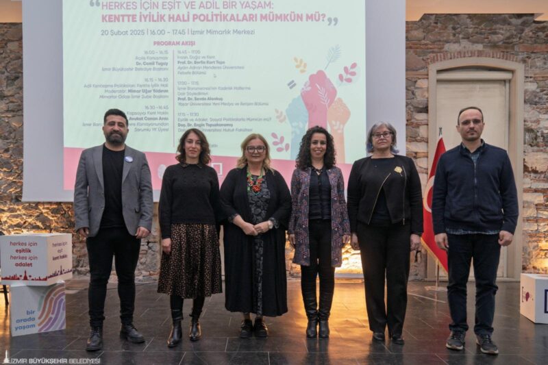 İzmir Büyükşehir Belediyesi'nin Dünya Sosyal Adalet Günü kapsamında Mimarlar Odası