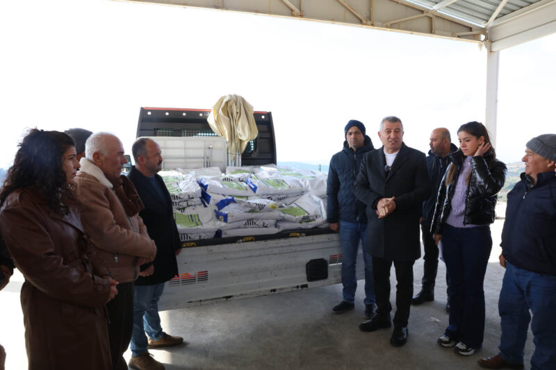 Güzelbahçe Belediyesi, Güzelbahçe’de bulunan Payamlı, Küçükkaya ve Çamlı Köyleri’nde tarımla
uğraşan
