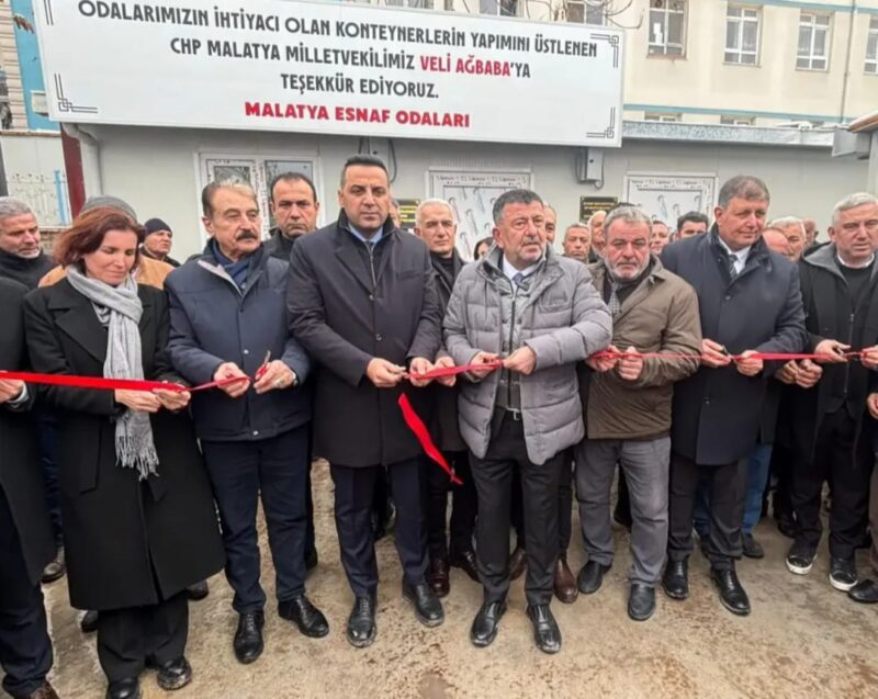 Malatya'da, 6 Şubat depremlerinde hizmet binaları yıkılan 20 odaya, Çiğli