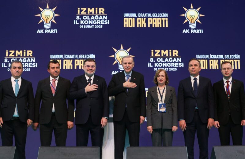 Bugün gerçekleştirilen AK Parti İzmir 8. Olağan İl Kongresi sonrasında