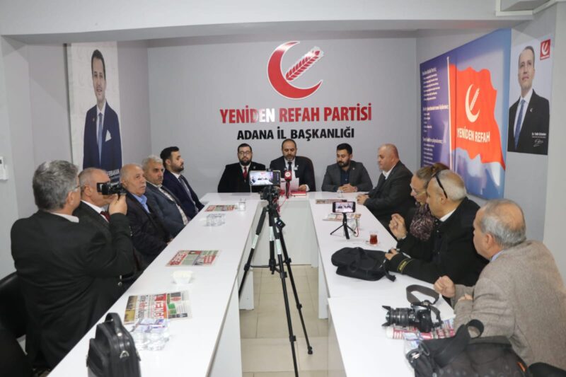 
Yeniden Refah Partisi, 81 ilde eş zamanlı olarak düzenlediği basın