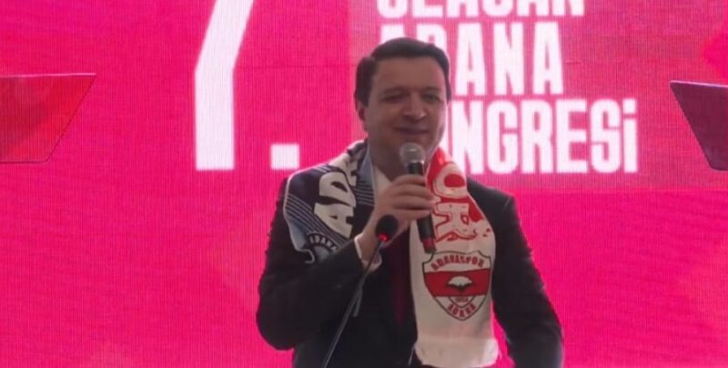 Saadet Partisi Genel Başkanı Mahmut Arıkan, Partisinin 7. Olağan Adana