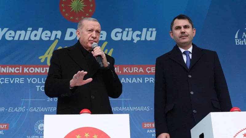 Çevre, Şehircilik ve İklim Değişikliği Bakanlığı, AKP’li Cumhurbaşkanı Recep Tayyip