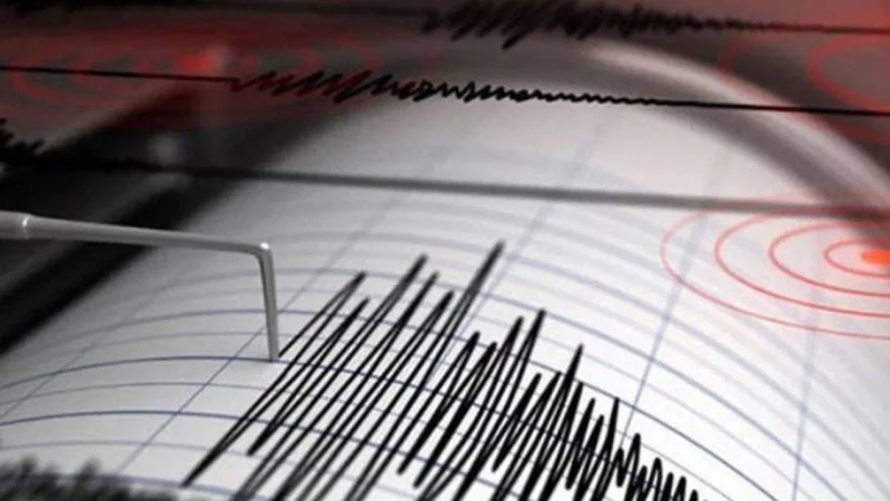 Ege Denizi'nde saat 14.43'te 4,9 şiddetinde bir deprem yaşandı. Deprem,