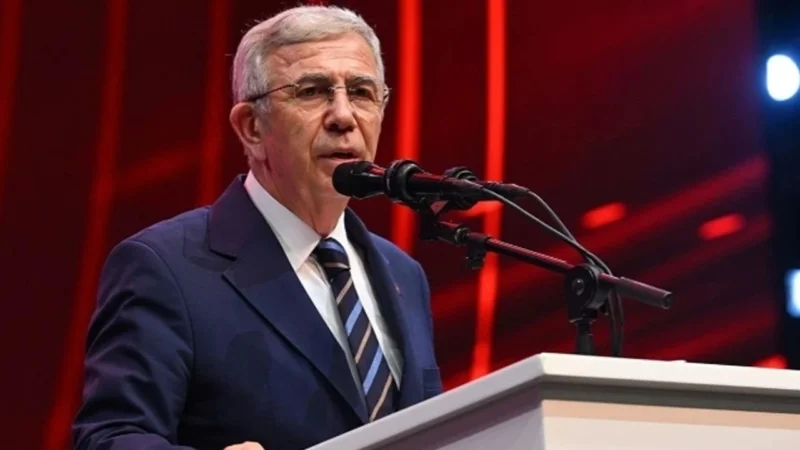Ankara Büyükşehir Belediye Başkanı Mansur Yavaş, Cumhuriyet Halk Partisi’nin (CHP)