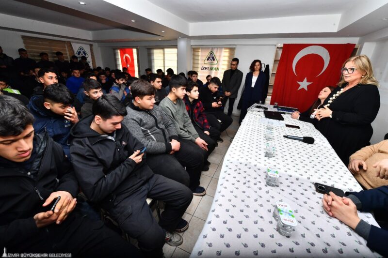 İzmir Büyükşehir Belediyesi şirketlerinden İZELMAN AŞ sanayi sitelerinde Mesleki Eğitim