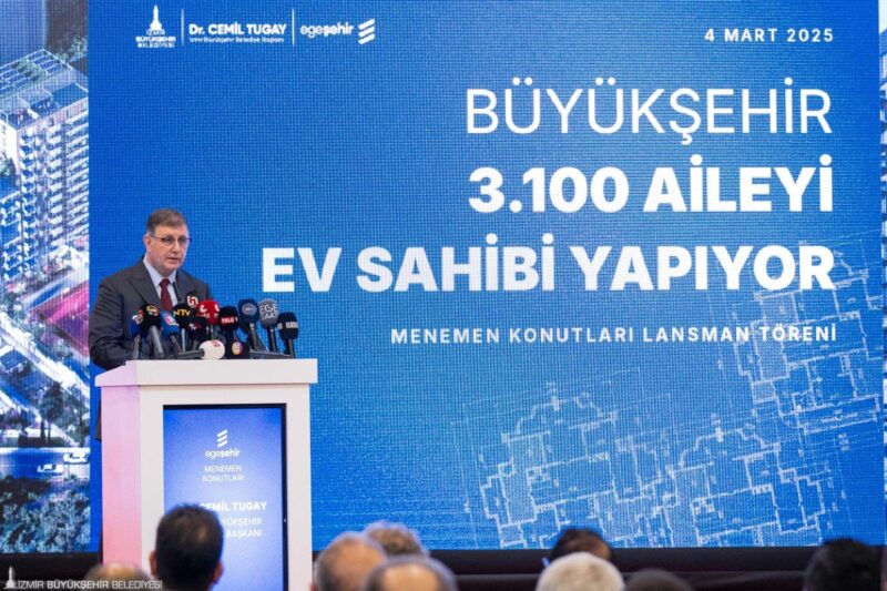 İzmir Büyükşehir Belediye Başkanı Dr. Cemil Tugay’ın adaylık sürecindeki vaatlerinden
