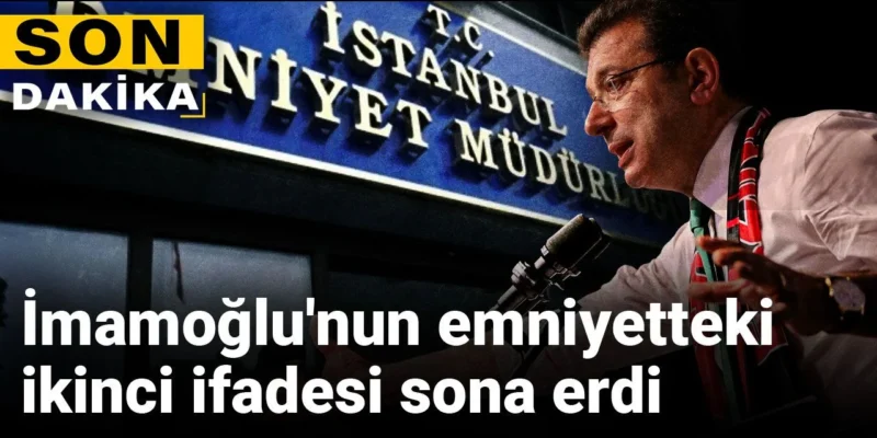 Son dakika... Ekrem İmamoğlu'nun Kent Uzlaşısı kapsamındaki ikinci ifadesi sona
