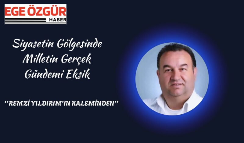 T&uuml;rkiye’nin siyaset sahnesi, son g&uuml;nlerde milletin ger&ccedil;ek dertlerinden uzaklaşan tartışmalarla