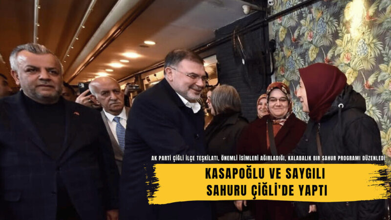 AK Parti &Ccedil;iğli İl&ccedil;e Teşkilatı, ramazan ayı dolayısıyla anlamlı bir