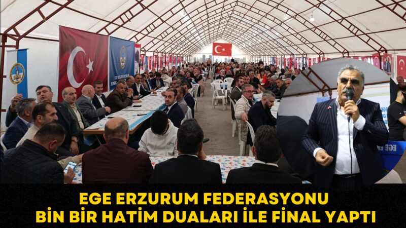 Çiğli’de kurulan ve Ramazan ayı boyunca binlerce kişiye iftar yemeği