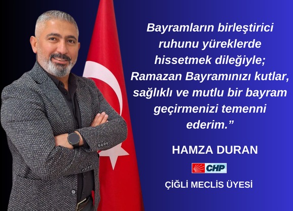” Bayramların birleştirici ruhunu y&uuml;reklerde hissetmek dileğiyle;Ramazan Bayramınızı kutlar, sağlıklı