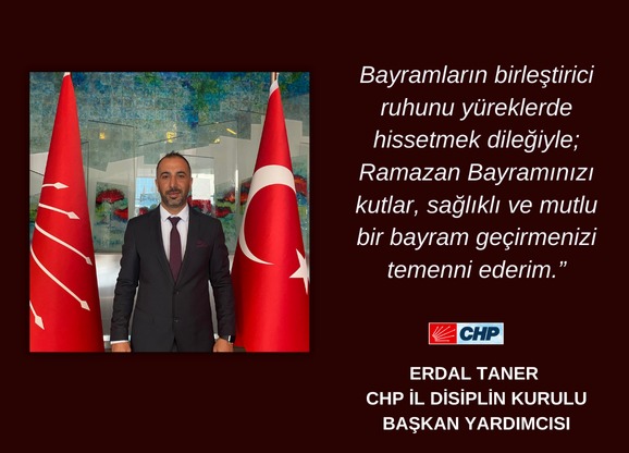 ” Bayramların birleştirici ruhunu y&uuml;reklerde hissetmek dileğiyle; Ramazan Bayramınızı kutlar,
