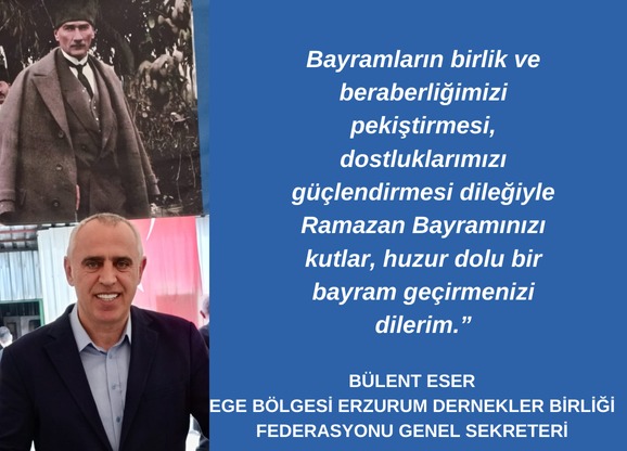 Bayramların birlik ve beraberliğimizi pekiştirmesi, dostluklarımızı g&uuml;&ccedil;lendirmesi dileğiyle.. Ramazan Bayramınızı